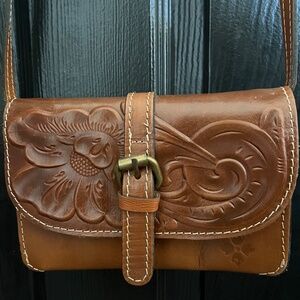 Patricia Nash crossbody leather purse